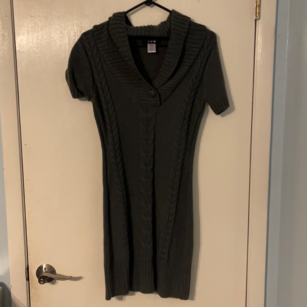 JFW Never worn Gray Sweater Dress Sz Med